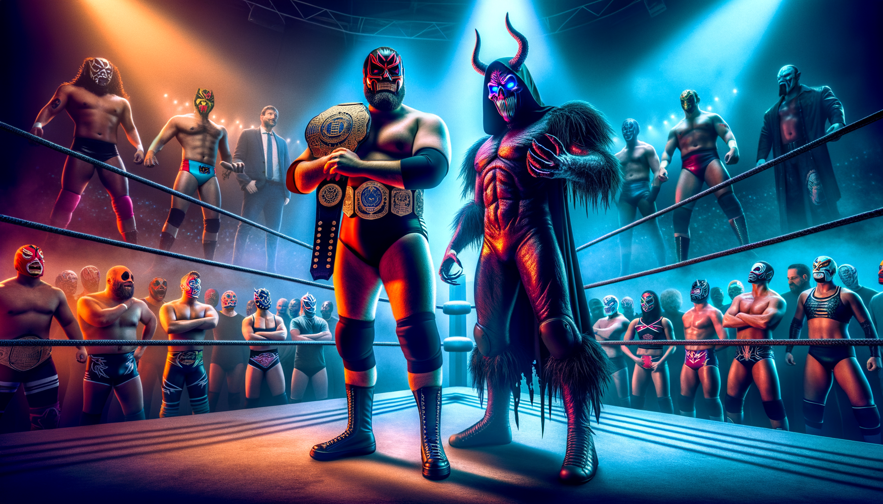 Masked Goons Claim ROH Tag Team Championship in Unexpected Turn! Samoa Joe's Deal with The Devil Shakes Up the Wrestling World Impactful Victory: Masked Goons Turn Wrestling Landscape Upside Down