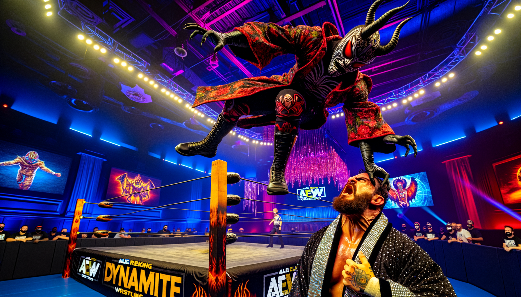 Unexpected Champions Crowned: The Devil's Masked Men Defeat MJF | Wrestlezone