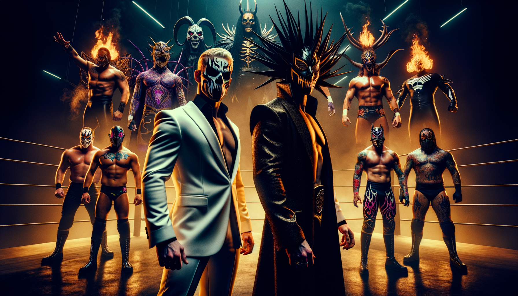 Unexpected Champions Crowned in ROH World Tag Team Championship MJF vs The Devil Saga Continues in Surprising Twist Identity of Champions Remains a Mystery, Adding Intrigue to ROH Championship