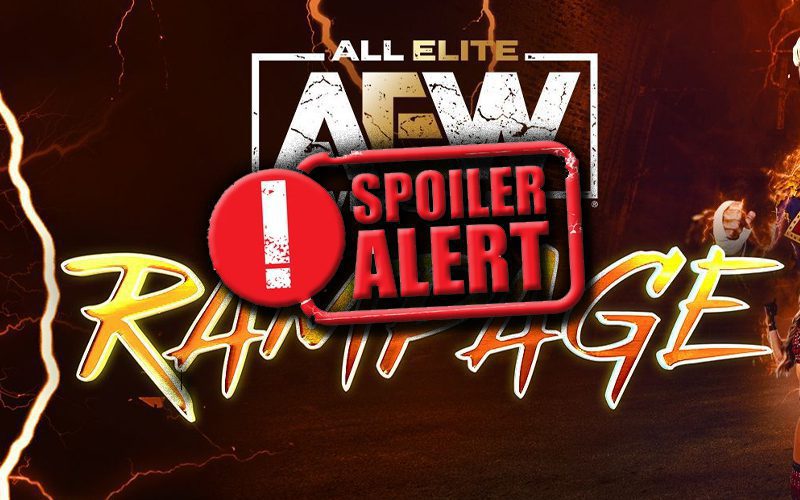 Spoiler Results for AEW Rampage Episode on 1/5